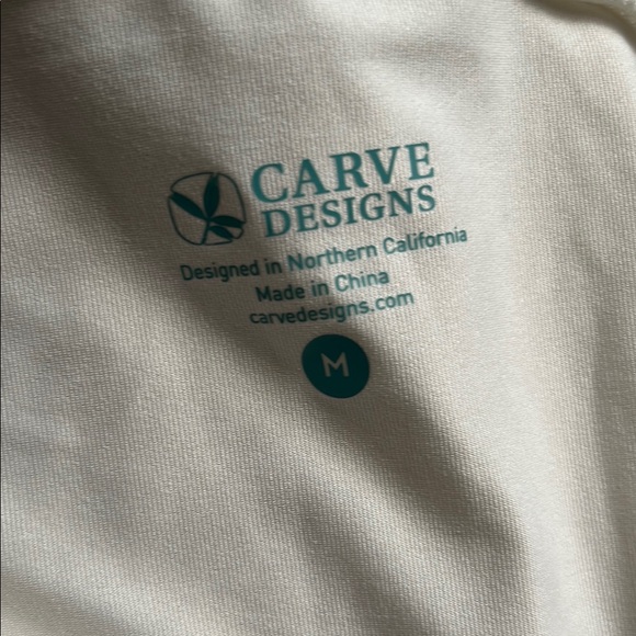 Carve Designs Cody Sundress UPF 50+ Women's Medium in Cloud (white) - Picture 7 of 8